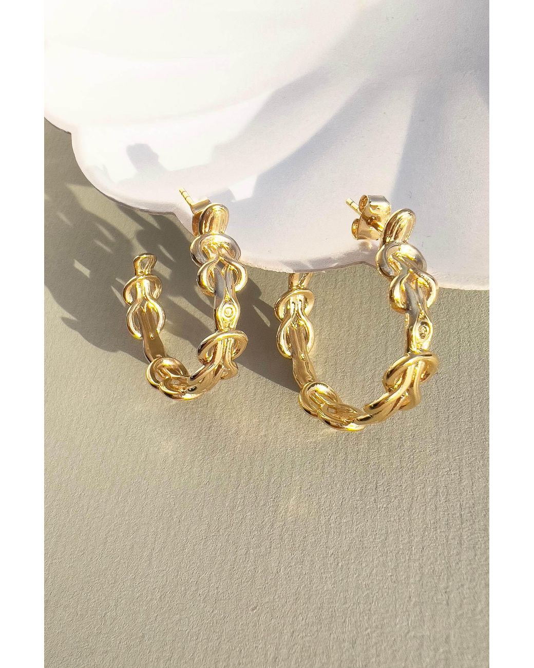Astor & Orion Metallic Hecate Hoops