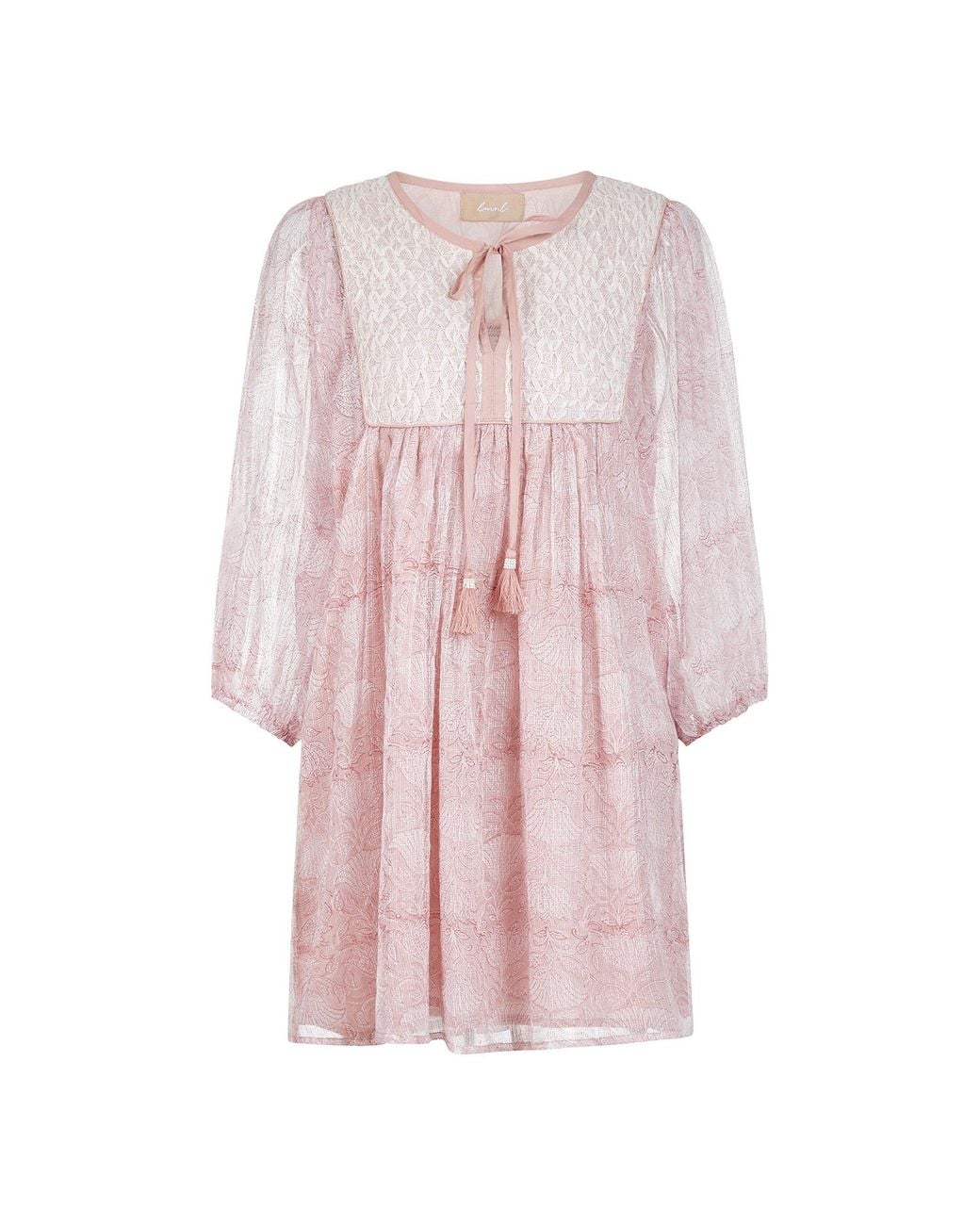 Liminal Pink Nora Tunic Dress