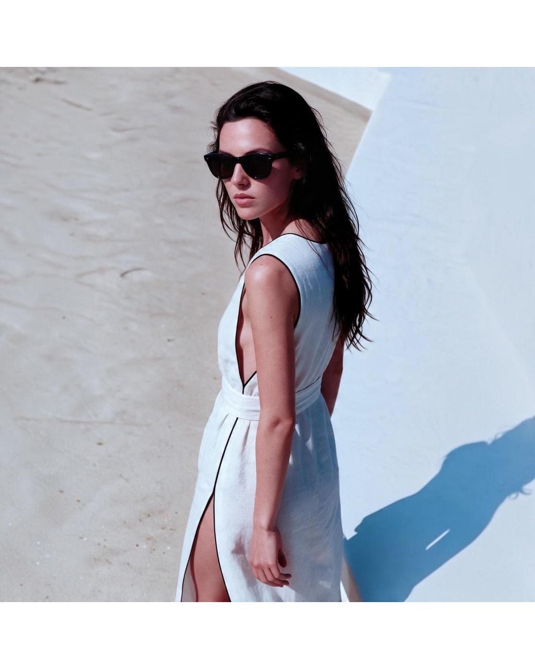 Kipépéo White Nora Dress