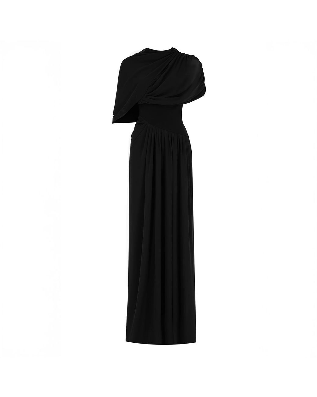 Herfetch Black Maxi Rouge Dress İN