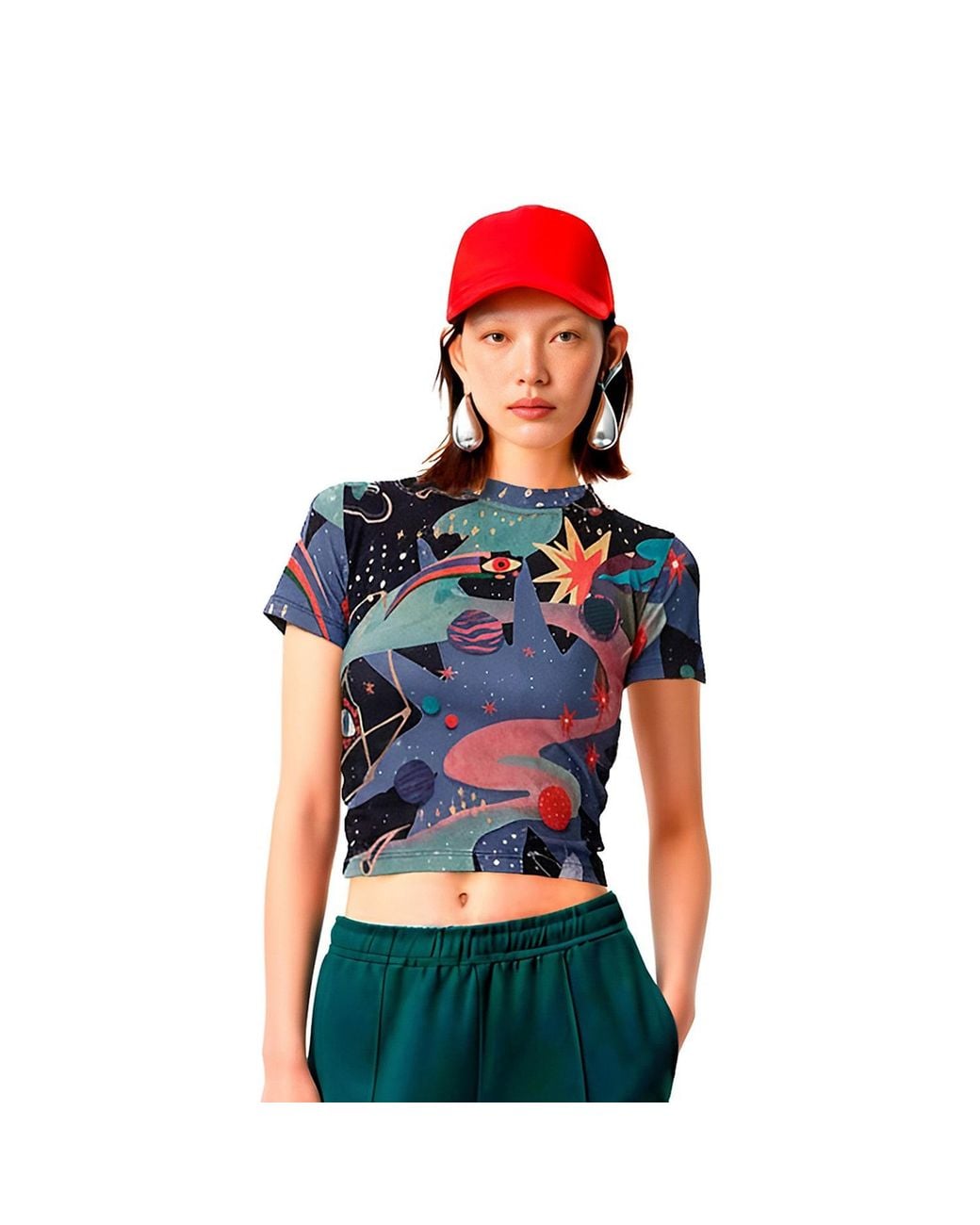 Pitaya Yoga Blue Door Of The Cosmos T-Shirt