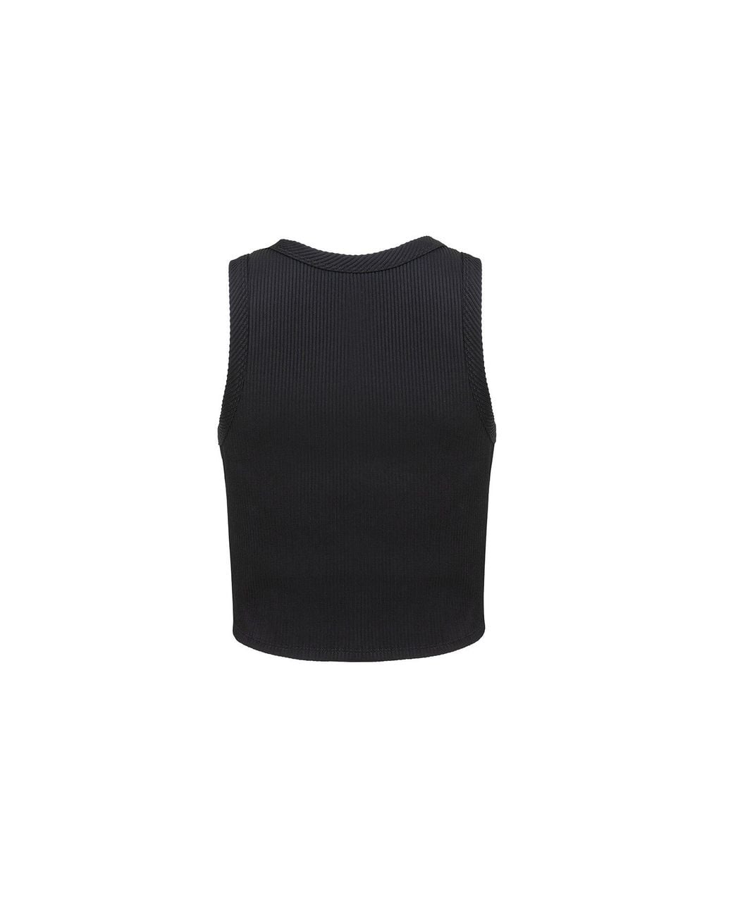 Audrey Vallens Black Tank Top