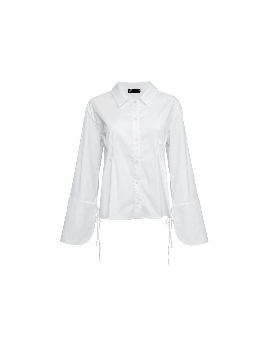 Audrey Vallens White Poplin Shirt