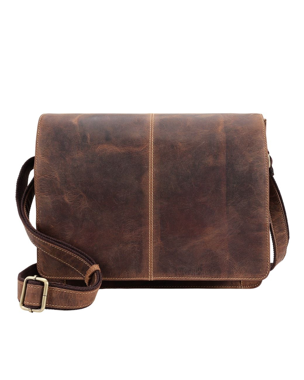 Lloyd Baker Brown Avadi Leather Workbag for men