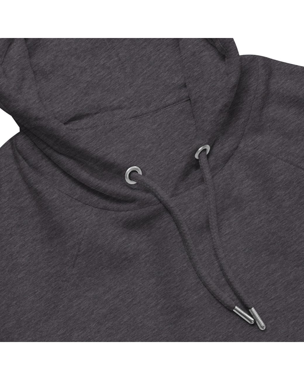 Anchor and Crew Gray Heather Just Drift. Seeker Organic Cotton Hoodie