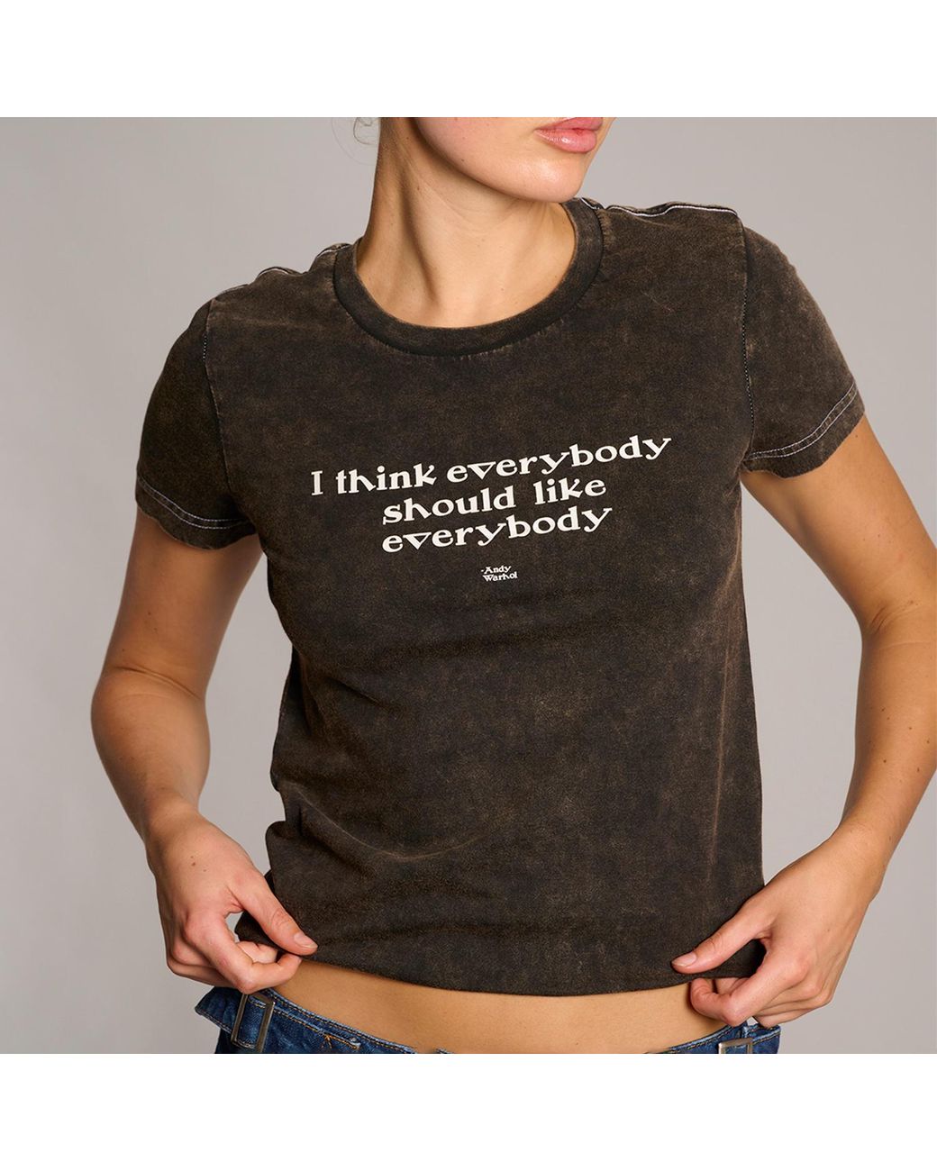 Love and Nostalgia Black Love Everybody' Print Tee