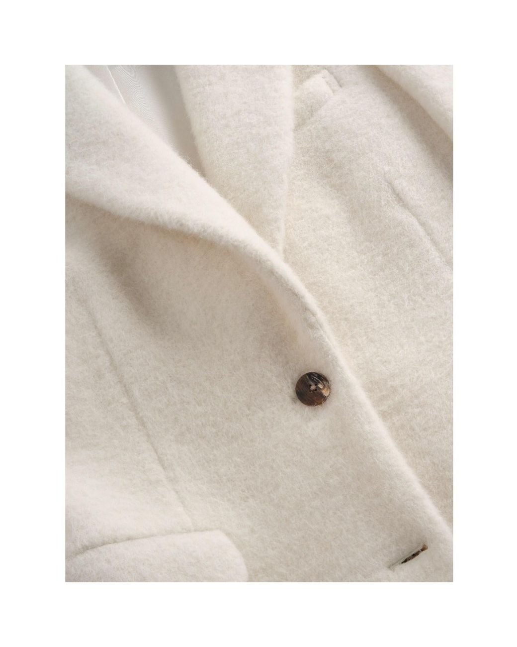 Vulto White Limited Edition Alpaca Coat