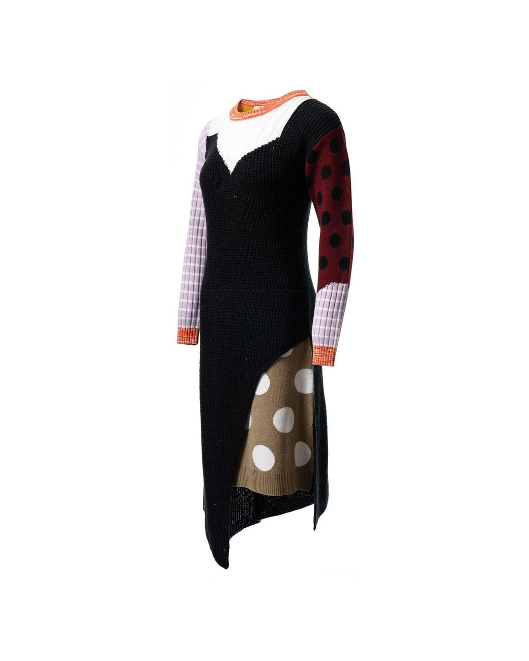Fully Fashioning Black Keren Midi Dress