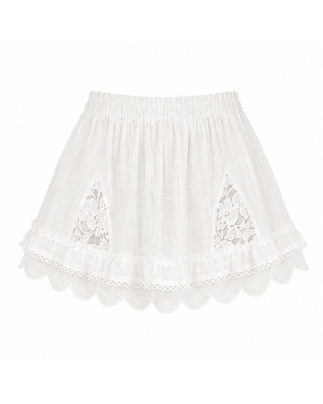 Muche Et Muchette White Kanan Skirt