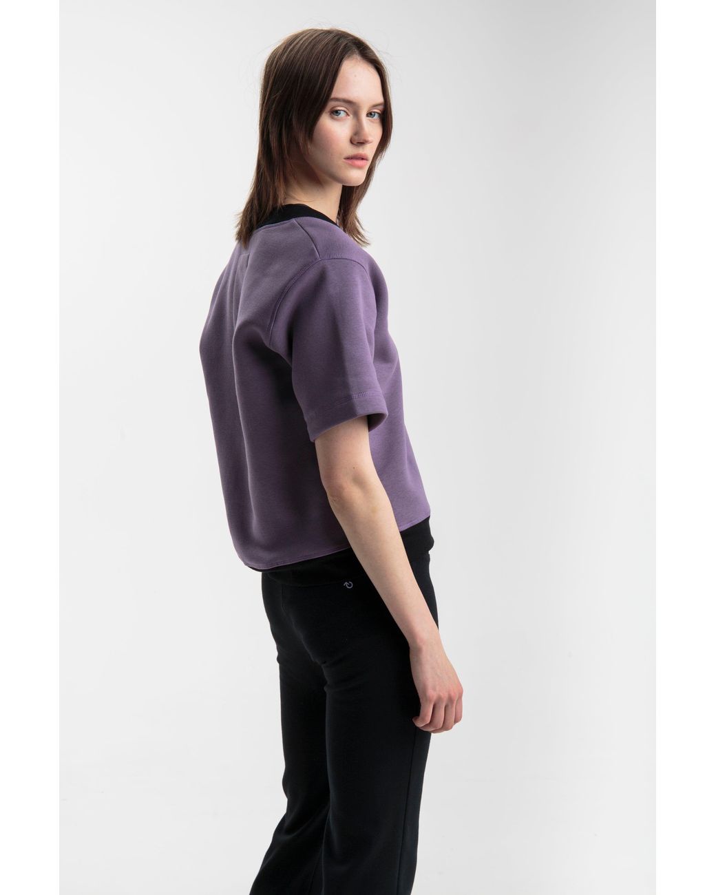 Reet Aus Blue Oversized T-Shirt For
