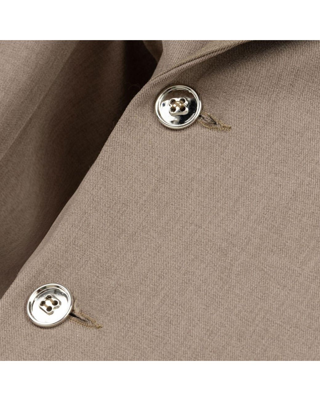 Nocturne Natural Asymmetric Double-Breasted Blazer