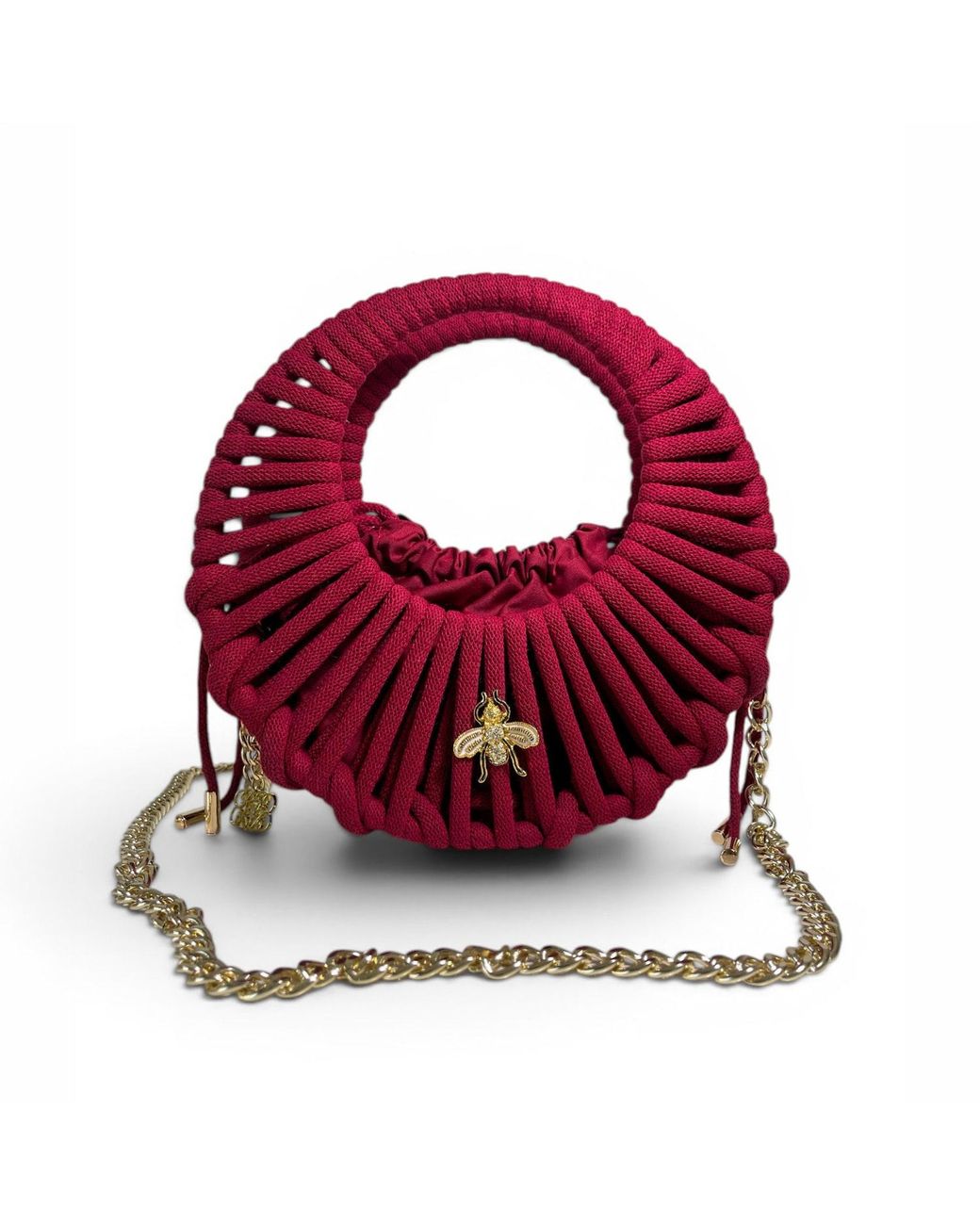 Rye Line Red Rhaenyra Handbag Burgundy