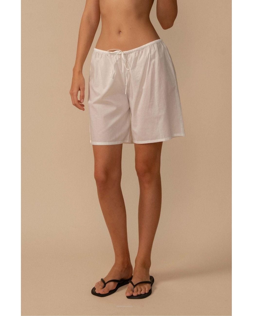 Montce White Billie Short