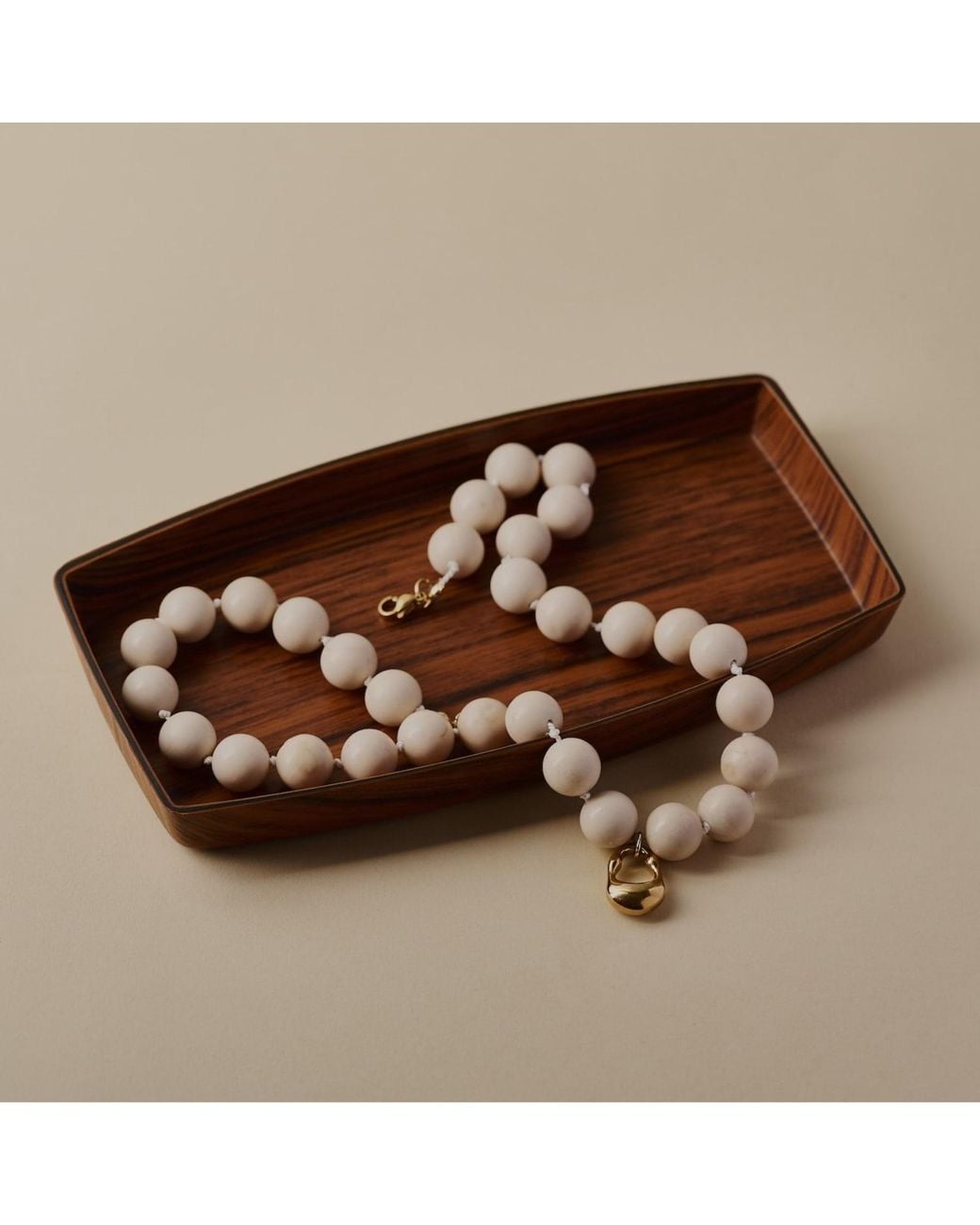 A Weathered Penny Metallic Neutrals Sanna Necklace