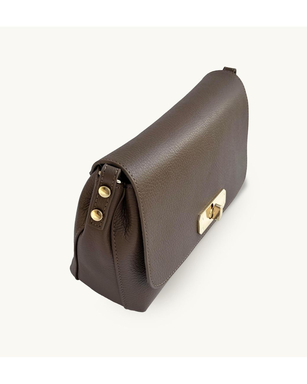 Apatchy London Brown The Maisie Maxi Mink Leather Bag