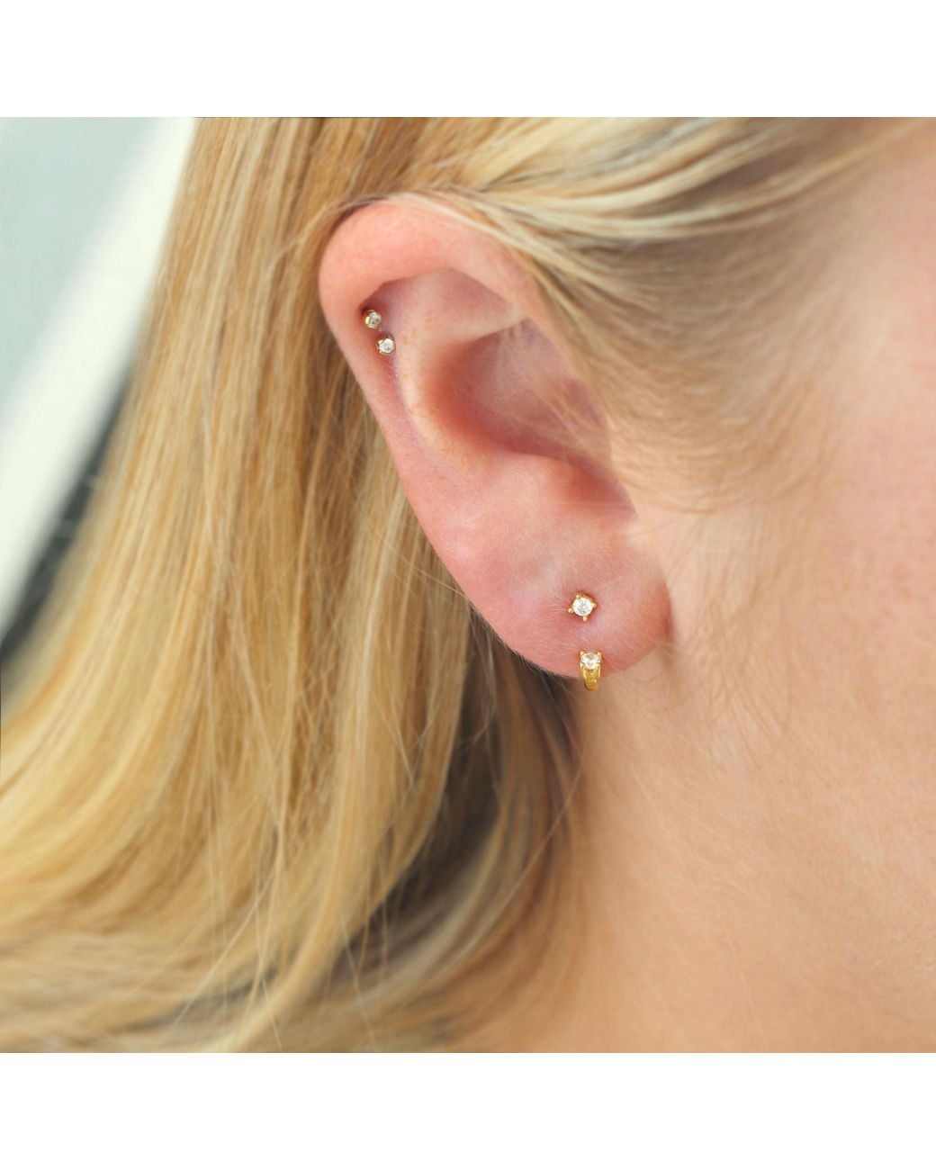 Kris Nations Metallic Petite Crystal Arc Earring Jackets