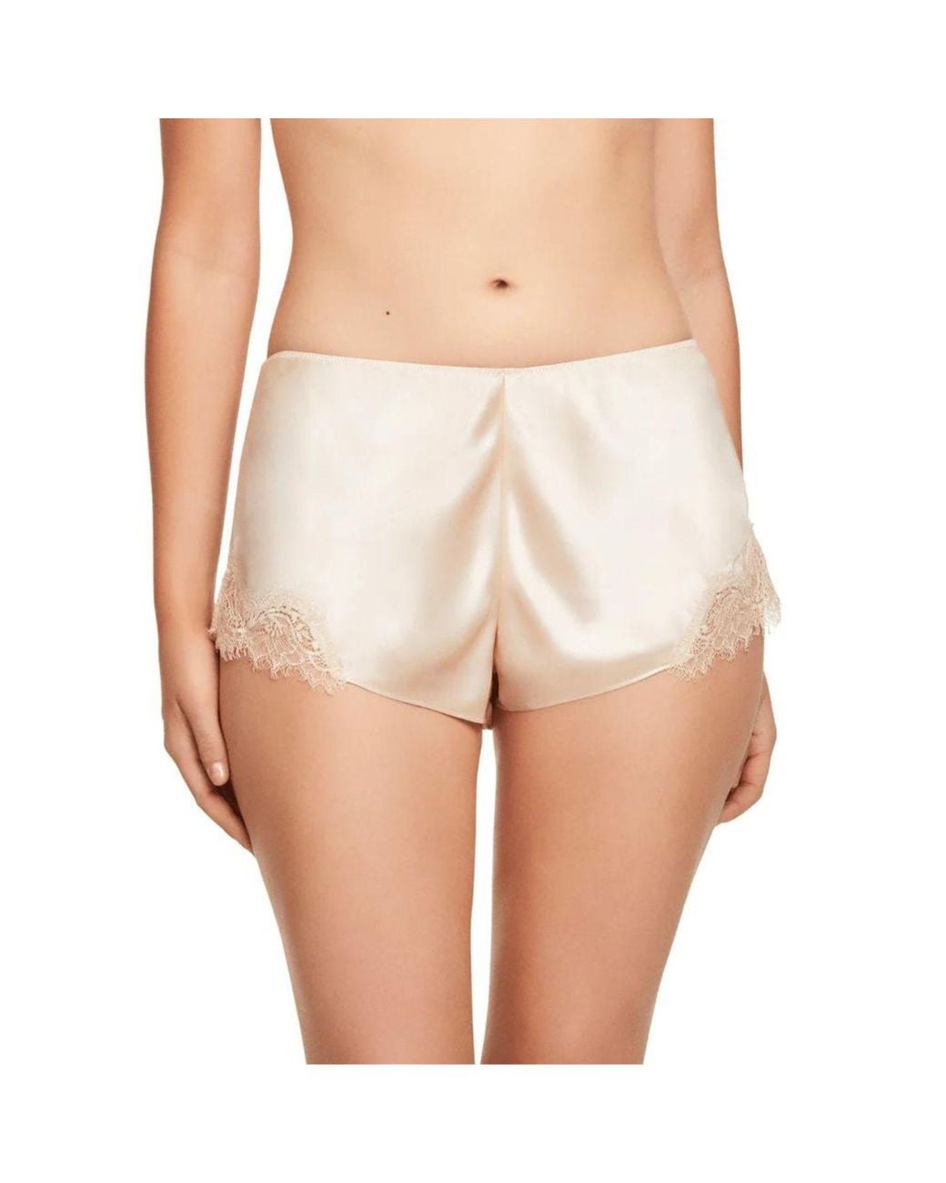 SAINTED SISTERS Natural Neutrals Scarlett French Knicker Shell Shell