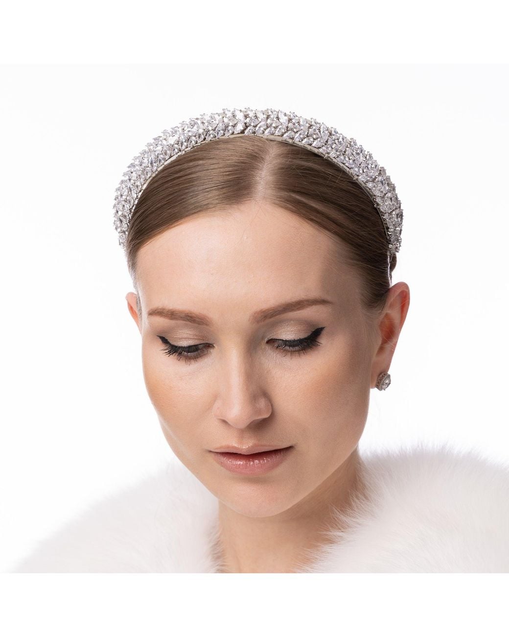 Stephanie Browne Australia Metallic Loren Diademe