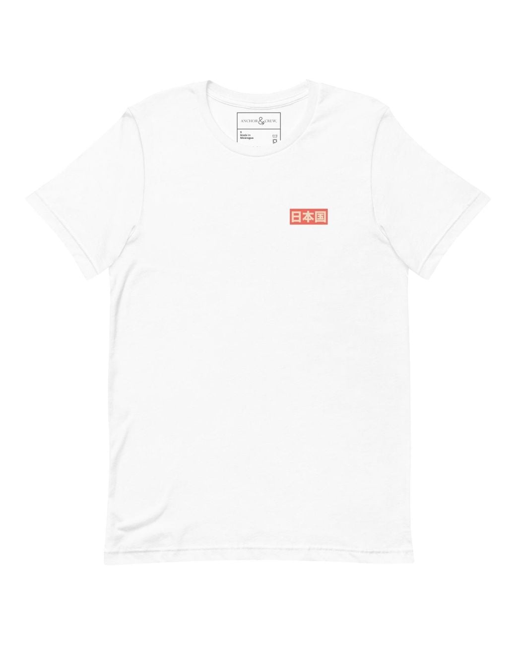 Anchor and Crew Pink Nine Signature Japan Era Organic Cotton T-Shirt