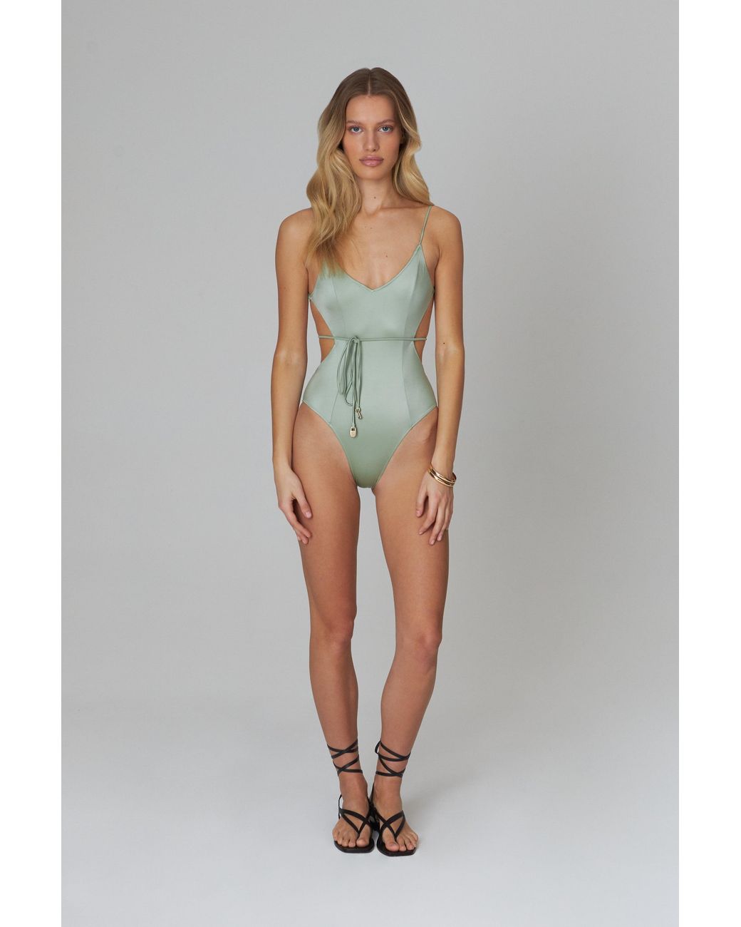 Bianca Resortwear Green Vittoria Swimsuit
