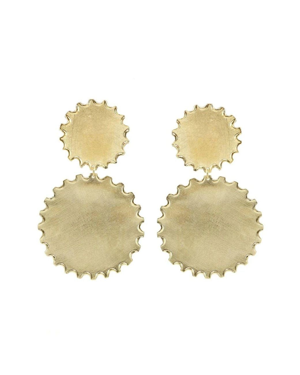 Marcia Moran Metallic Ilene Earrings