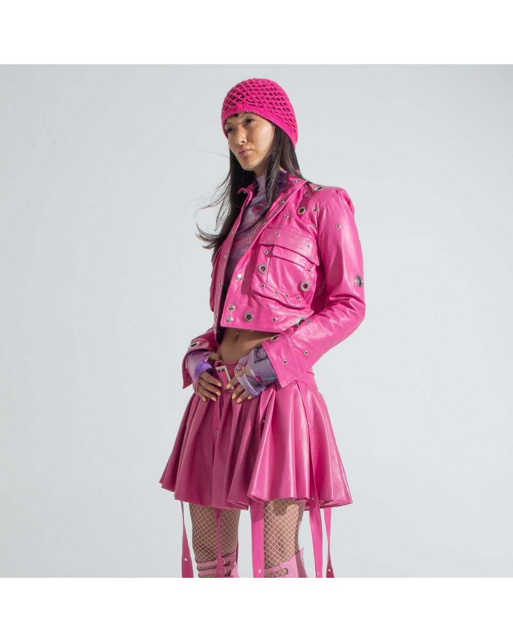 Paloma Lira Pink Punk Is Jacket