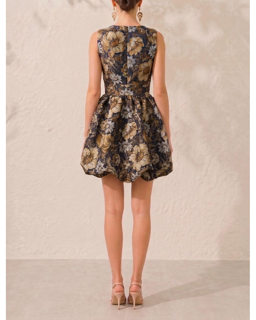 Mandarano Black Bellagio Bubble Dress