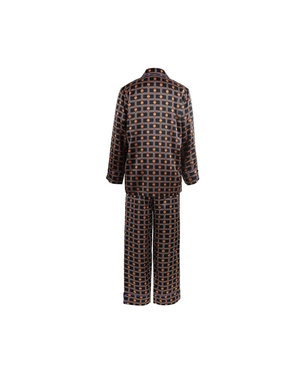 Emma Wallace Black Graeme Pj Set