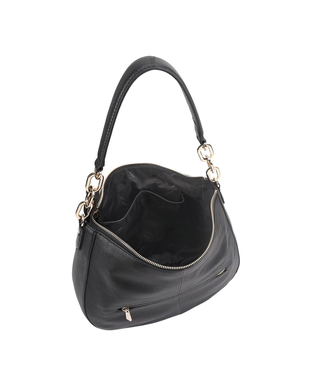 Paul Costelloe Black Bisbee Leather Shoulder Bag