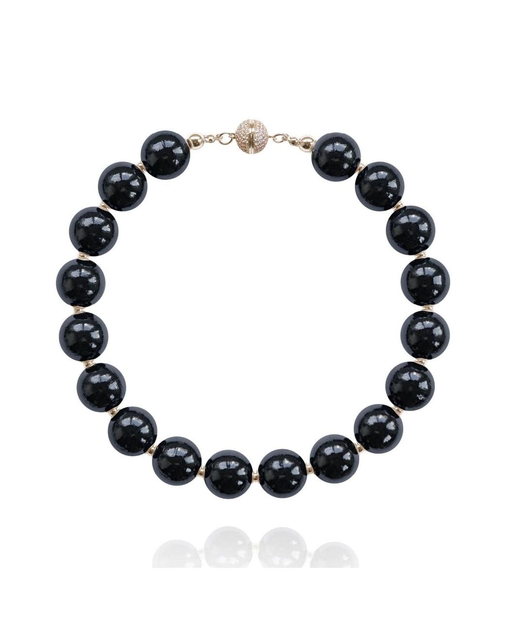 Saule Label Black Siena Duo Necklaces