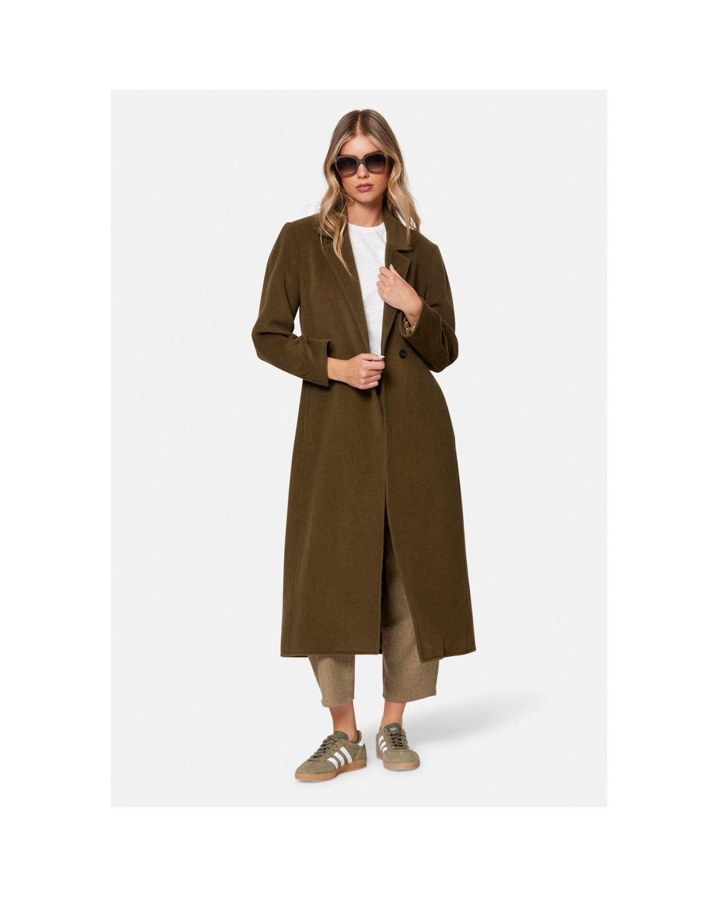 Helen Mcalinden Natural Mikaela Soft Umber Coat