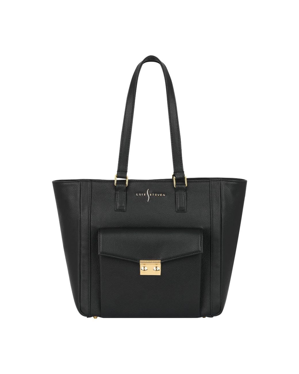 Luis Steven Black Classic Tote