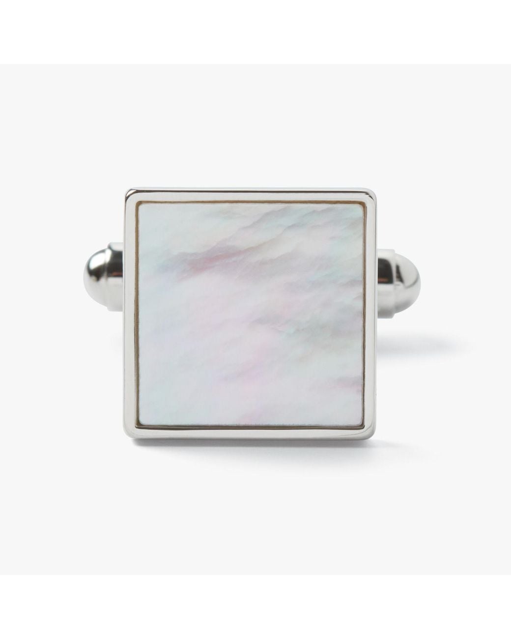 Simon Carter Metallic Mother Of Pearl Square Cufflink for men
