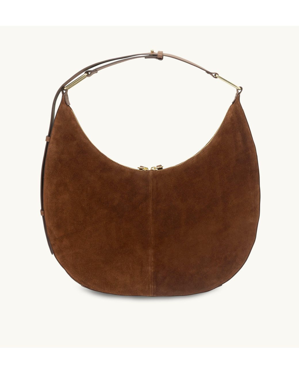 Apatchy London Brown The Nora Tan Suede Bag