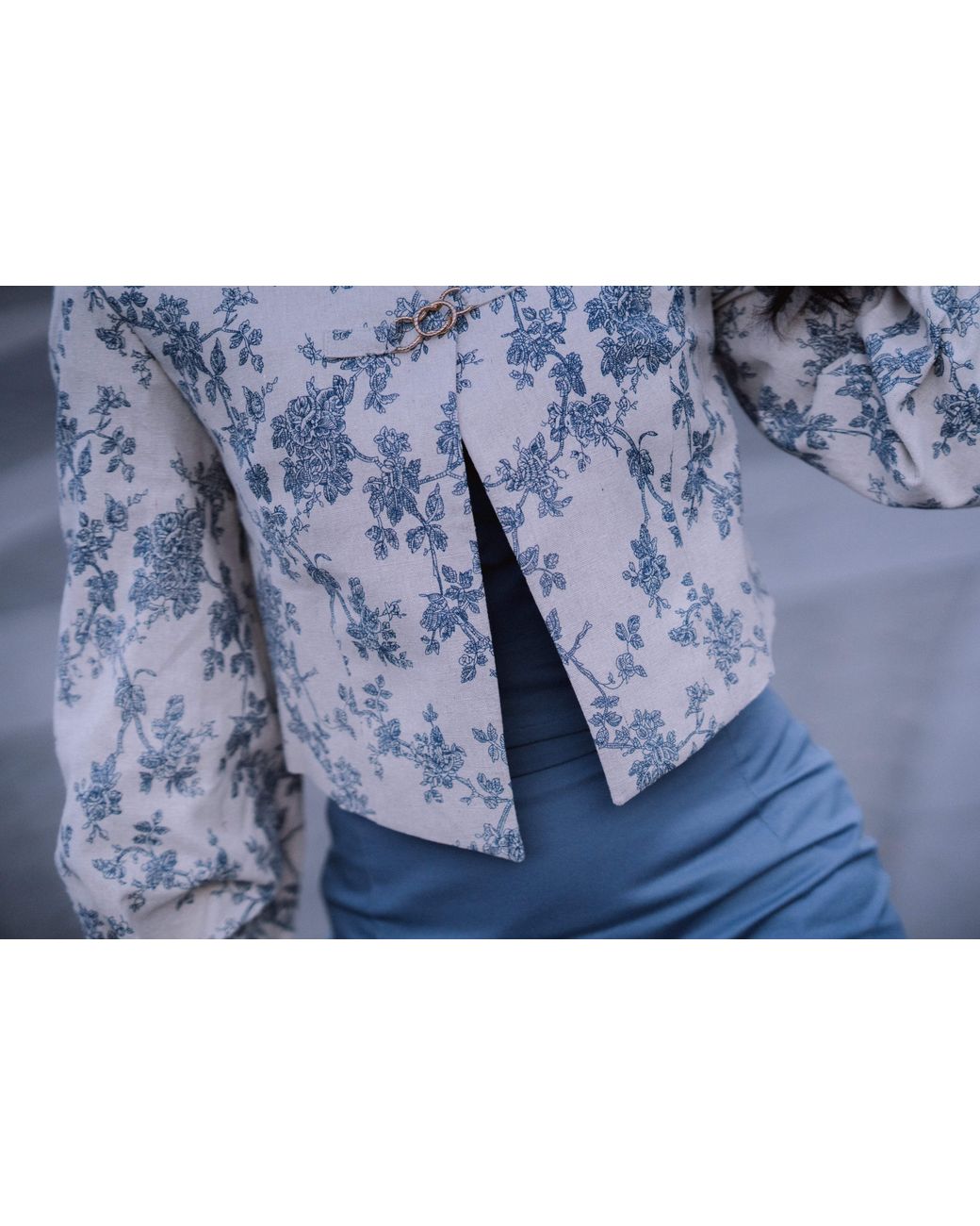 Baltér White Mistral Floral Jacket