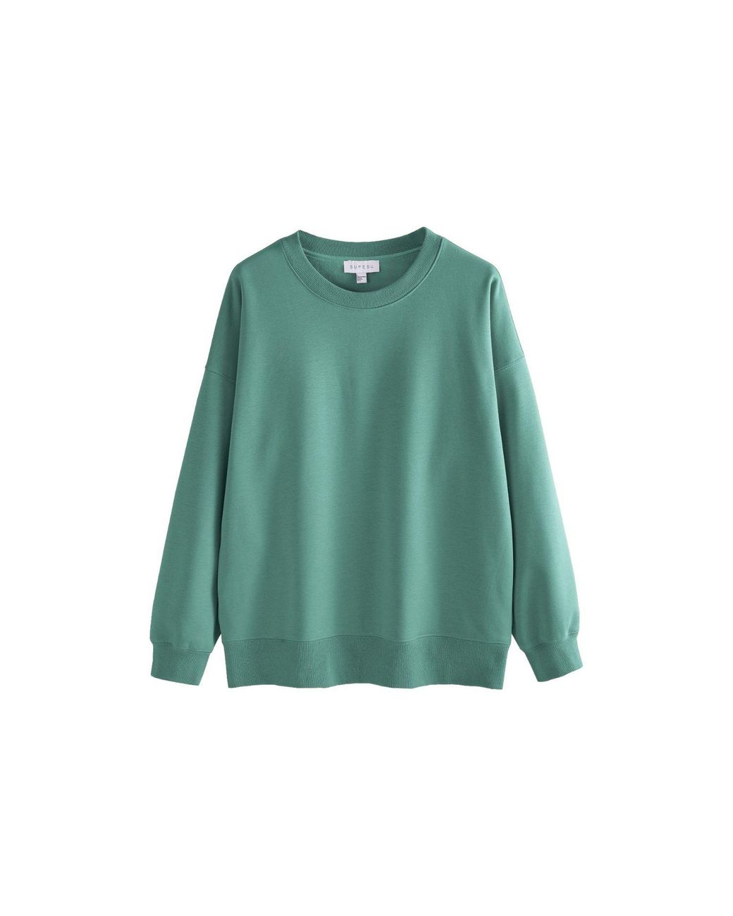 Supesu Green Cubby Sweater, Oversized