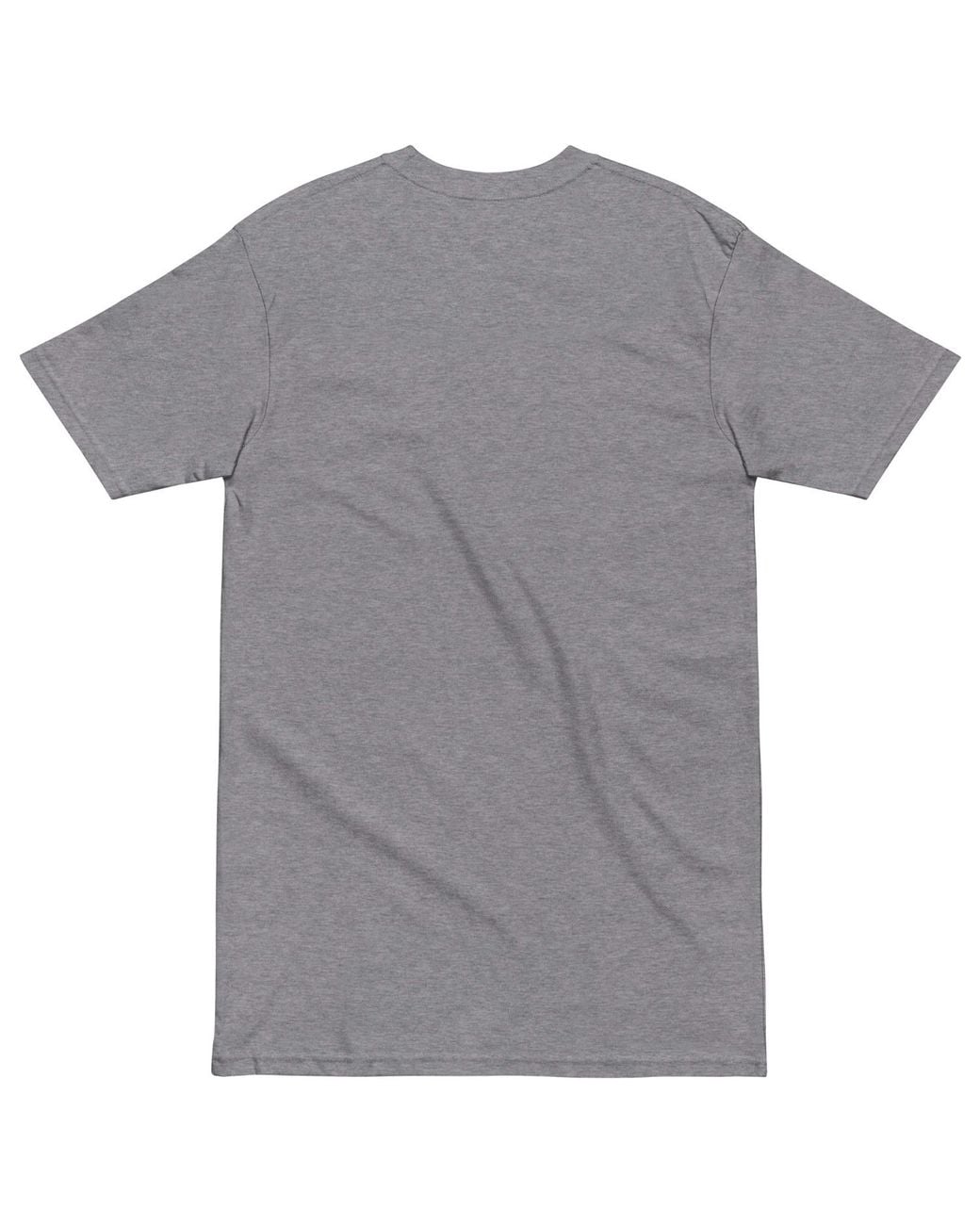 Anchor and Crew Gray Heather Gustatory Originals Coffee & Croissant Heavy Cotton T-Shirt