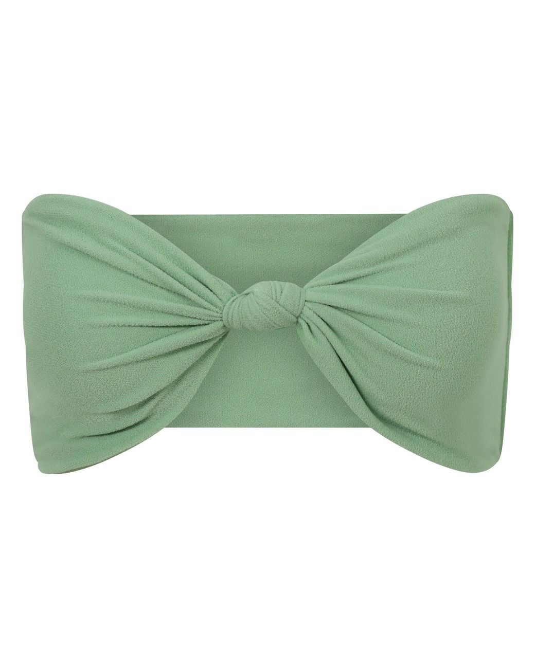 Blake Swimwear Green Tide Bandeau Bikini Top