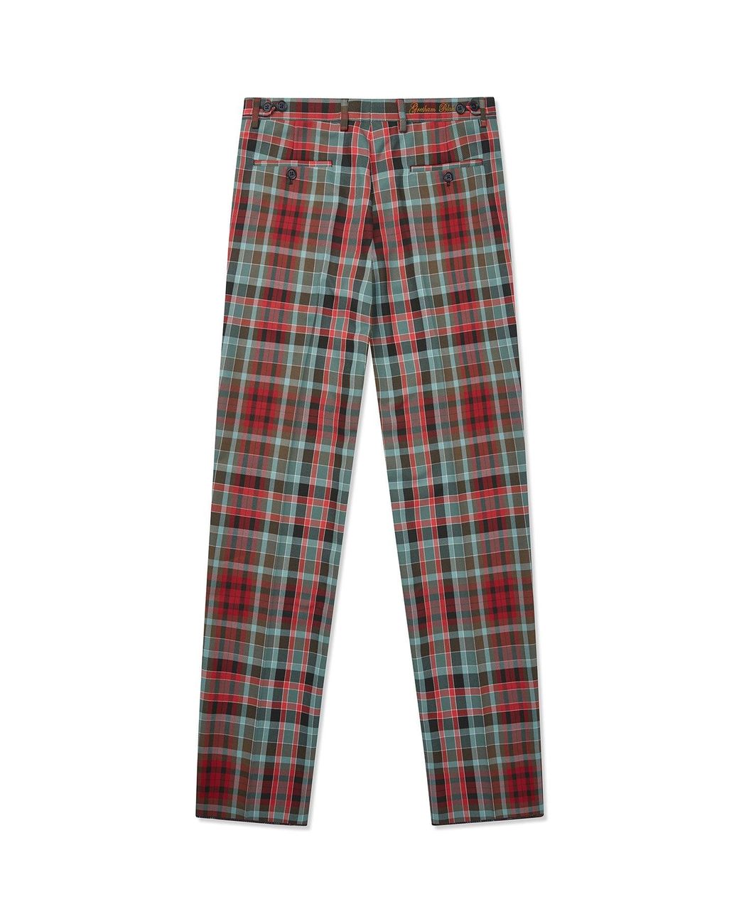 Gresham Blake Multicolor Gordon Tartan Trouser for men