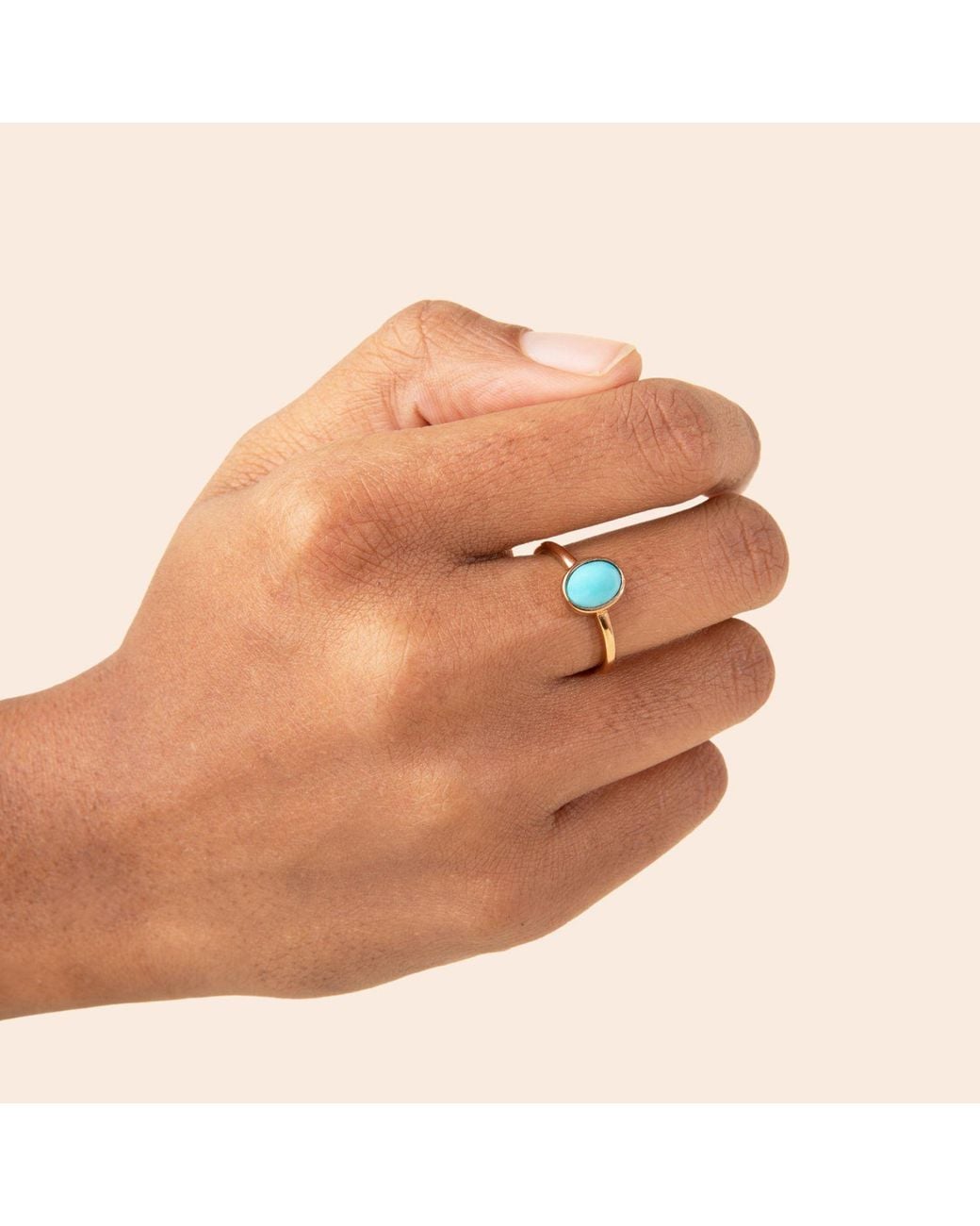 Rejected Hearts Club Blue Rose Healing Rose Stack Ring
