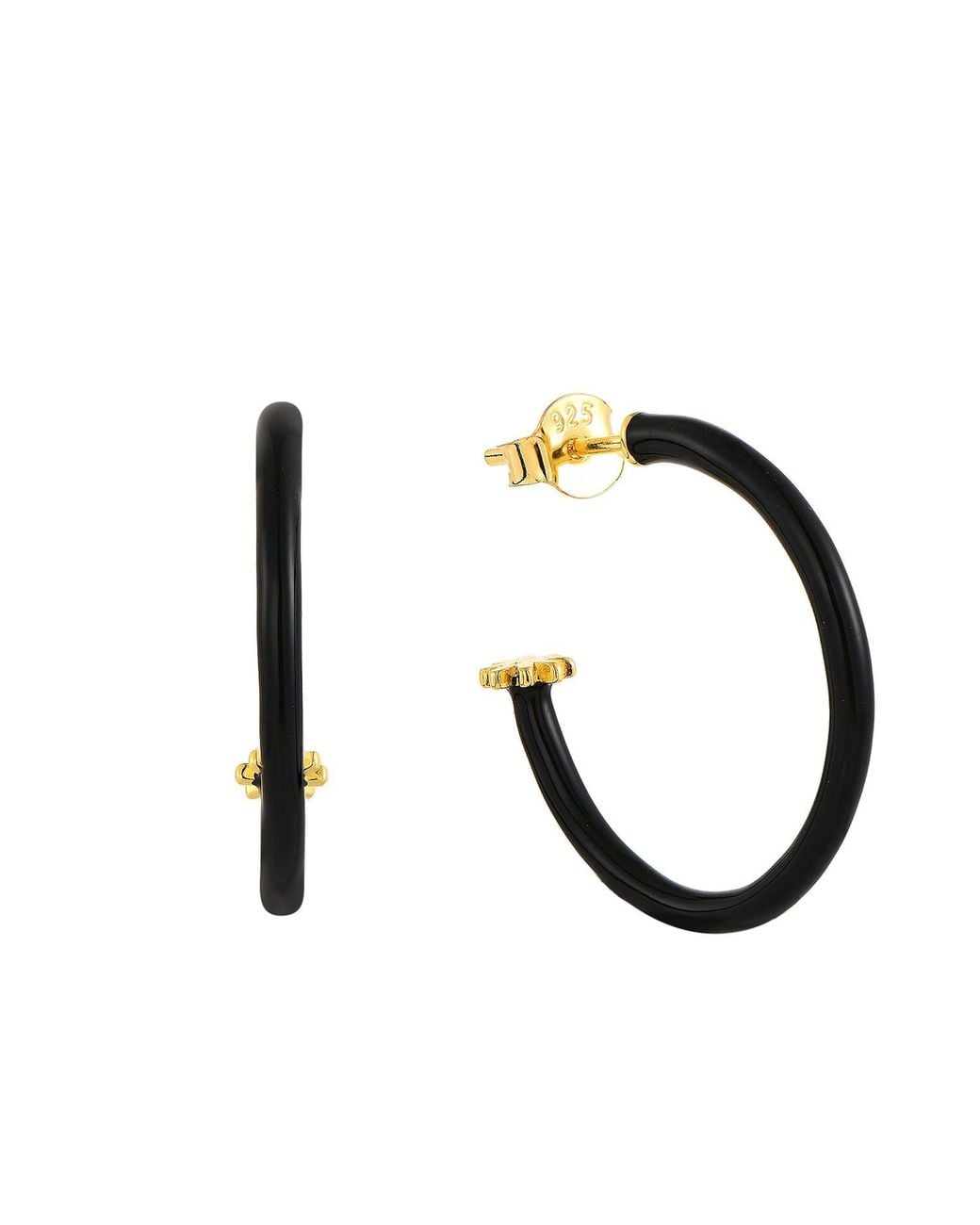 Pinnole Metallic Earrings