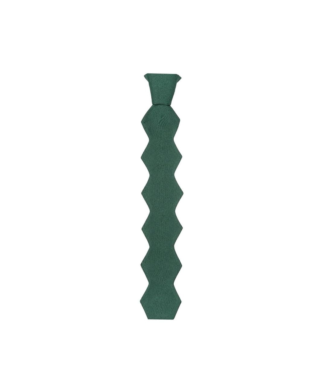 Zars London Green The Hexagonal Tie for men