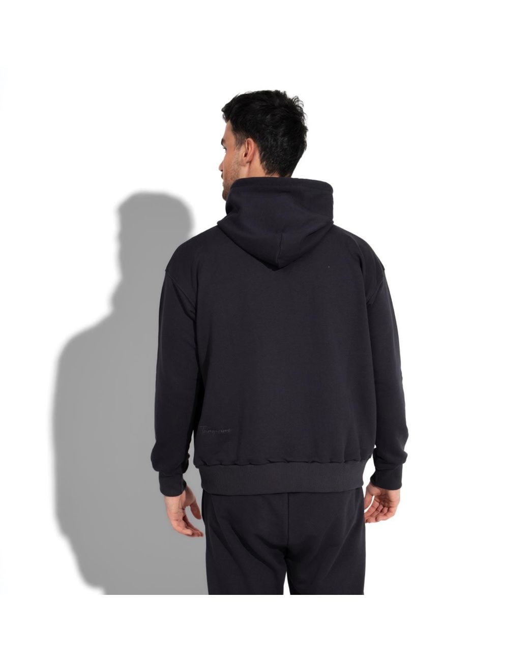 Maison Tangerine Blue Premium Cotton Sweatshirt & Joggers Tracksuit Set For