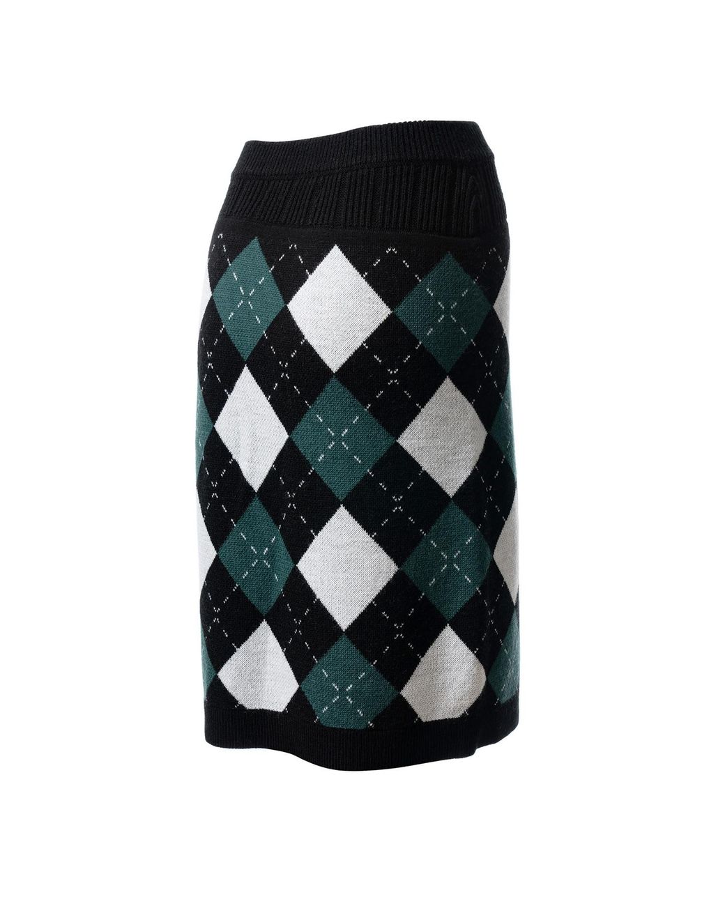 Fully Fashioning Black Bronx Skirt