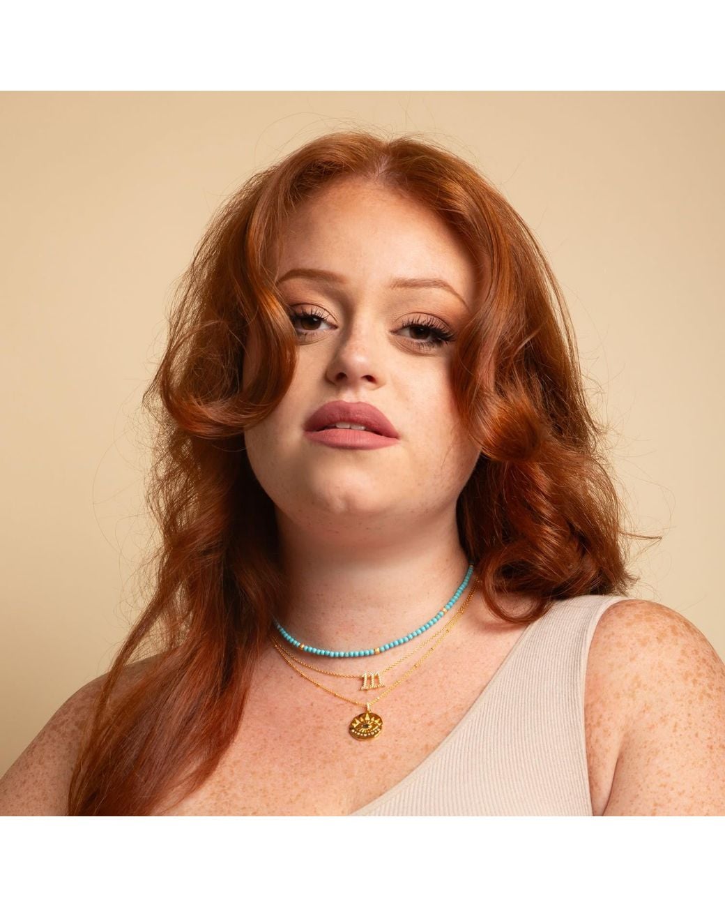 Seven Saints Blue Accented Choker Necklace