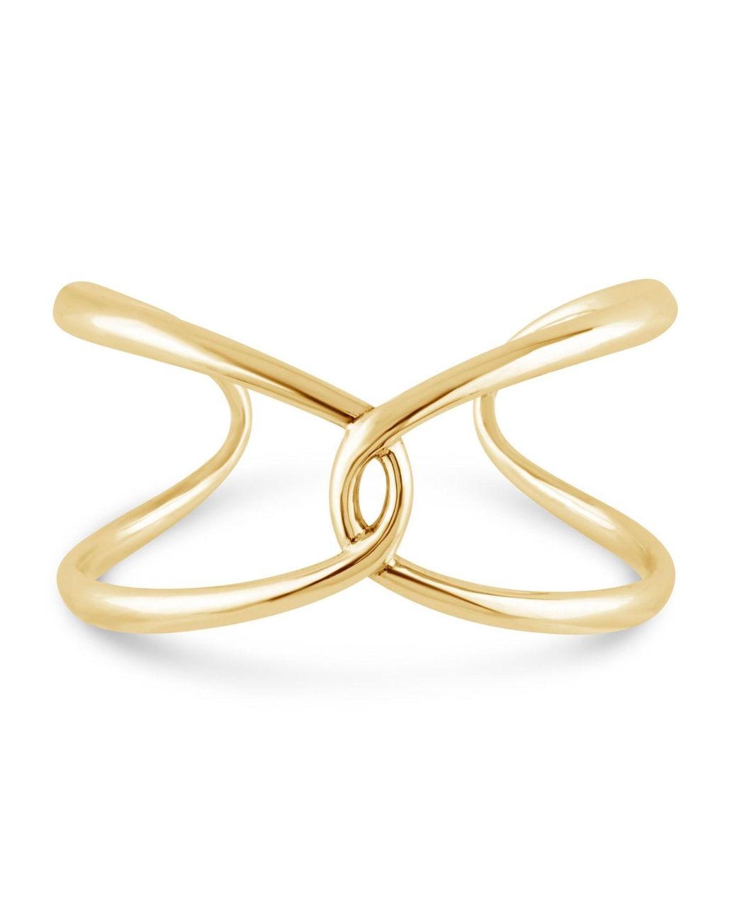 Dinny Hall Metallic Twist Open Cuff