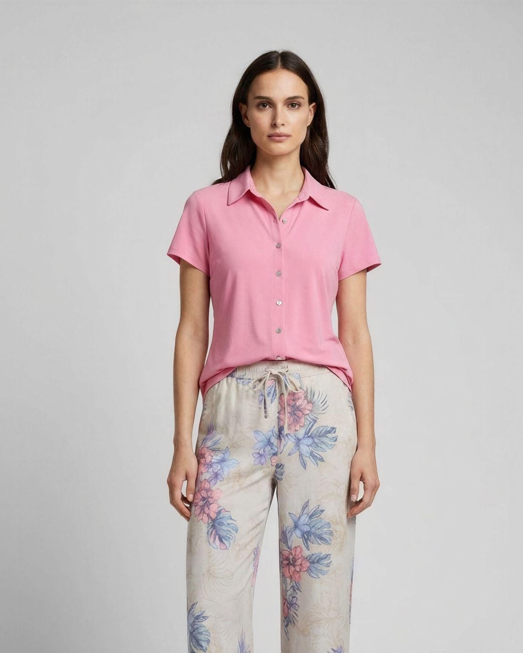 Lords of Harlech Pink Shelley Coral Shirt