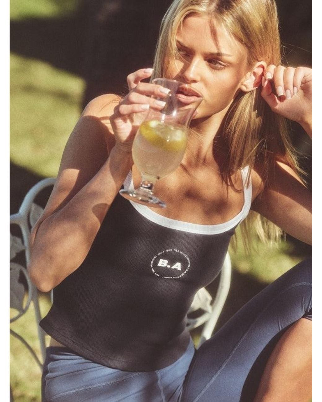 Bondi Active Blue Retreat Tank
