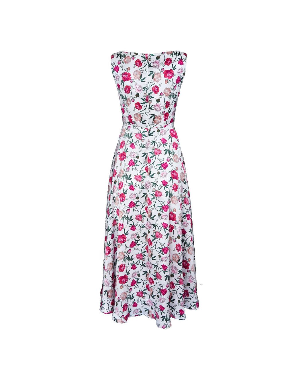 Sofia Tsereteli Purple Peony Evening Dress