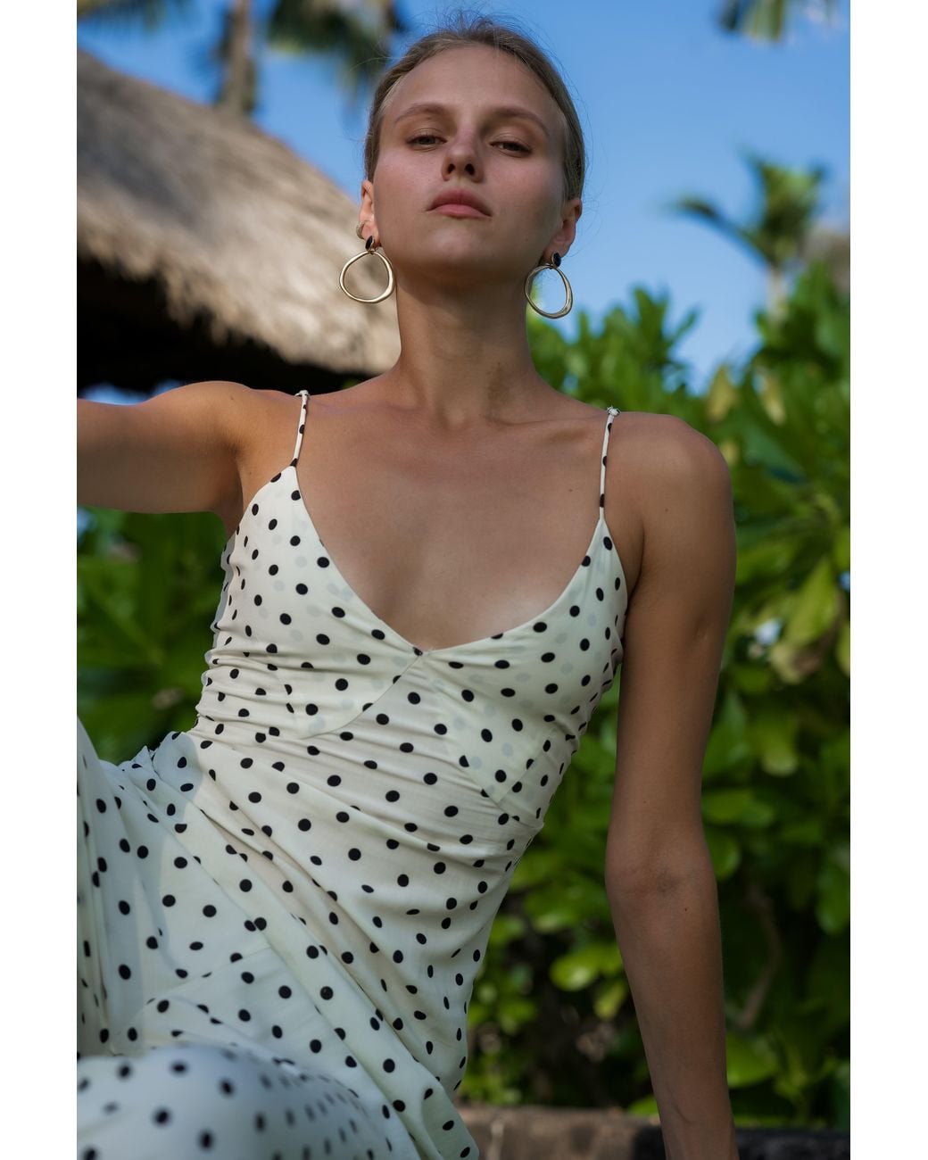 Palm Collective White Cha Cha Cami